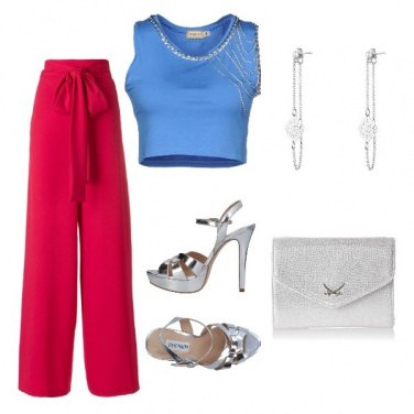 Outfit Top con catene