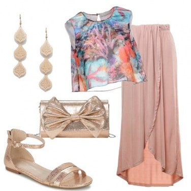 Outfit Oro cipria