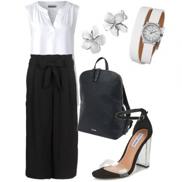Outfit Bianco e nero