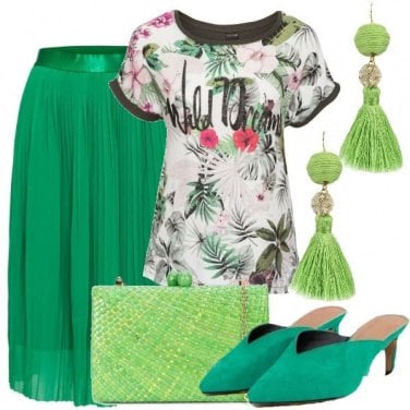 Outfit Tanto verde