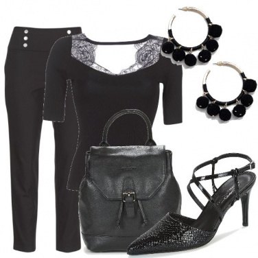 Outfit Serata in nero
