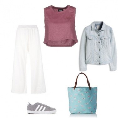 Outfit Adoro i crop Top!