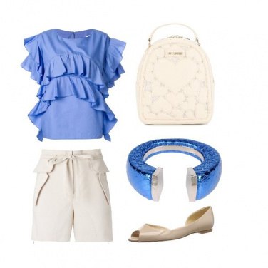 Outfit Bracciale blu