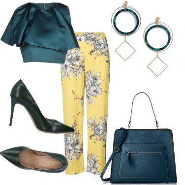 Outfit Crop top chic