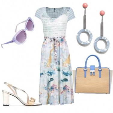 Outfit Tocchi di azzurro