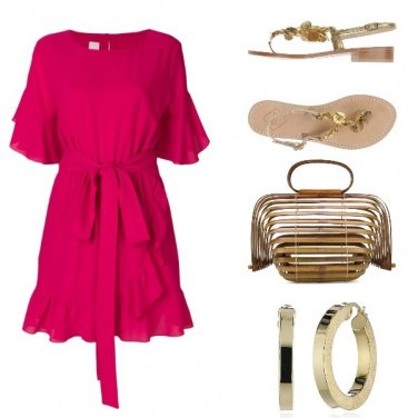 Outfit Il vestito rosso