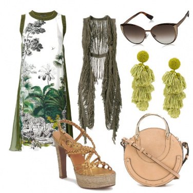 Outfit Etnico in riunione