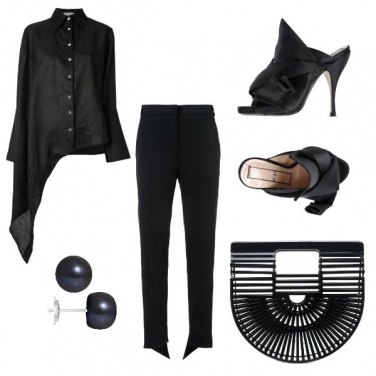 Outfit Gli orecchini neri