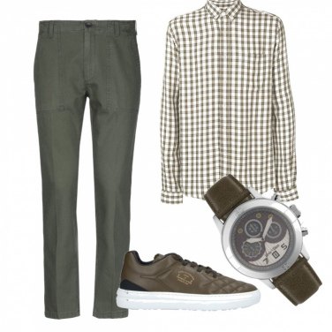 Cómo combinar un pantalón verde para hombre - Blog Moda Hombre