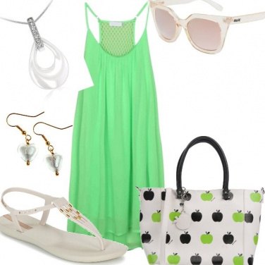 Outfit Verde mela