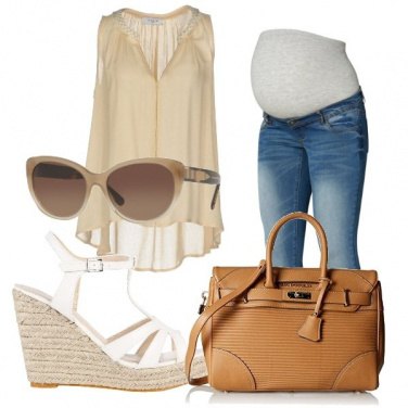 Outfit Premaman comodo per tutte