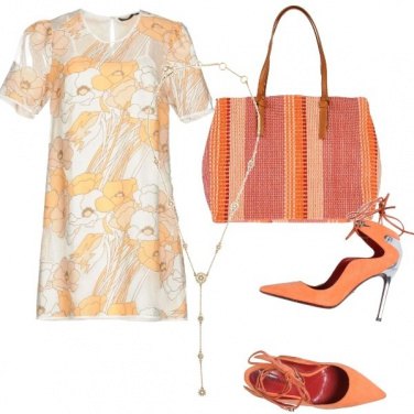 Outfit Stampa anni sessanta