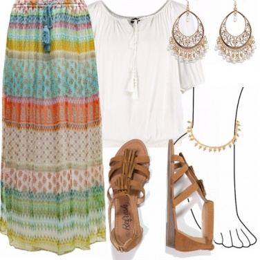 Outfit Cavigliera gipsy