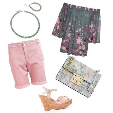 Outfit GreenPink