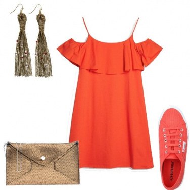 Outfit Esco con le sneakers