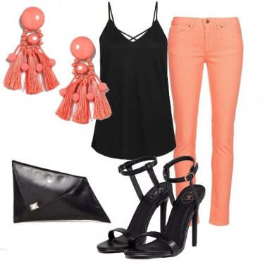 Outfit Notte salmone