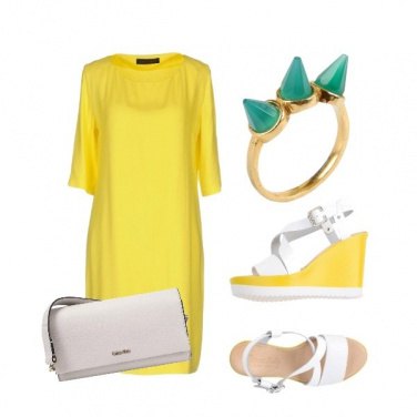 Outfit Limone verde