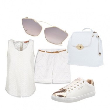 Outfit White gold