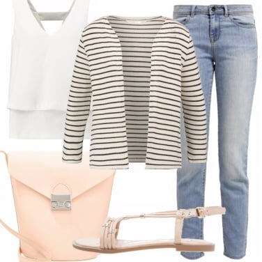 Outfit Bon ton con semplicità