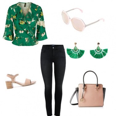 Outfit Un tocco di verde