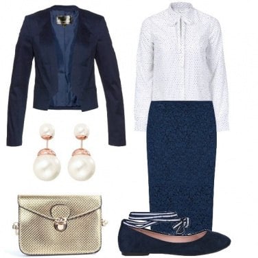 Outfit Laurea in pizzo