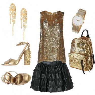 Outfit Serata scintillante