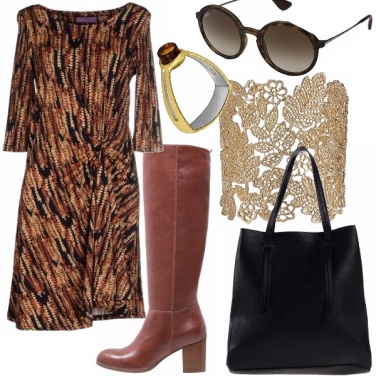 Outfit Oro è chic