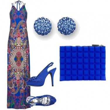 Outfit Sexi in blue