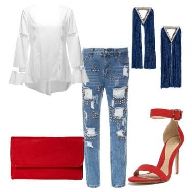 Outfit SandraD Style - Rock #1793