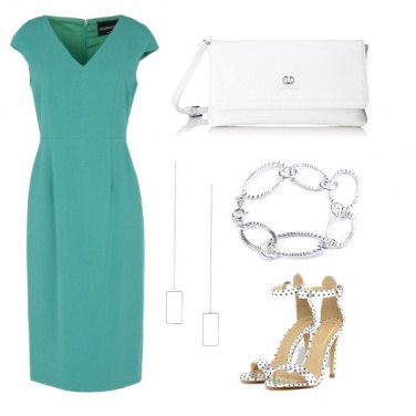 Outfit Il vestito verde