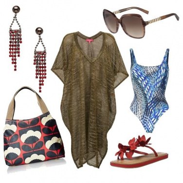 Outfit CMPS Lady at the beach