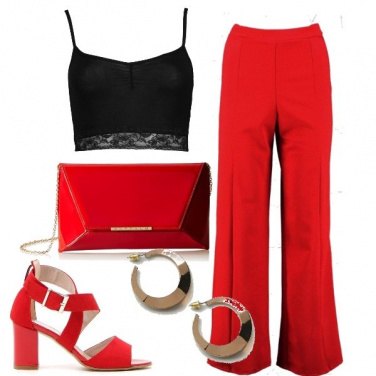 Outfit Red passion