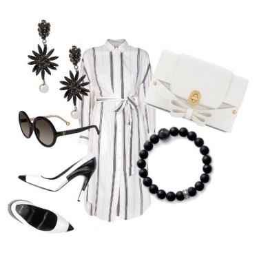 Outfit Black no white
