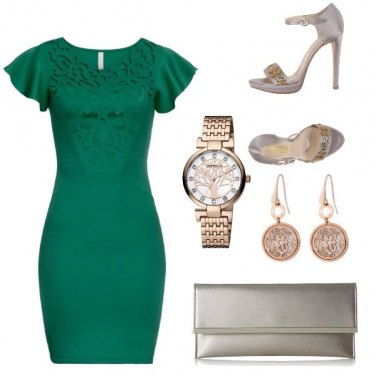 Outfit Cerimonia in Green