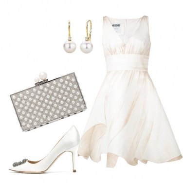 Outfit Splendida in bianco