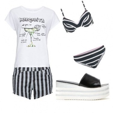 Outfit Aperitivo dopo la spiaggia