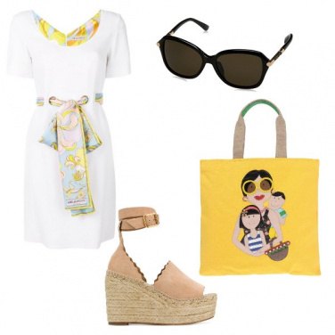 Outfit Lungomare al mattino