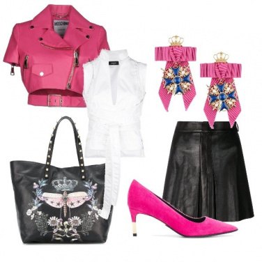 Outfit Pink rock