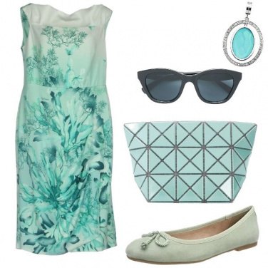 Outfit Latte e menta