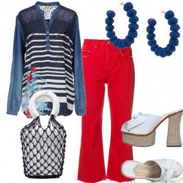 Outfit La borsa a secchiello