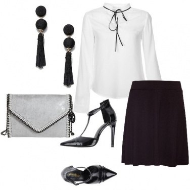 Outfit Orecchini neri