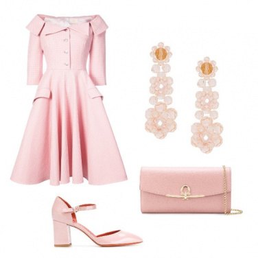 Outfit Bon ton alla jaqueline kennedy