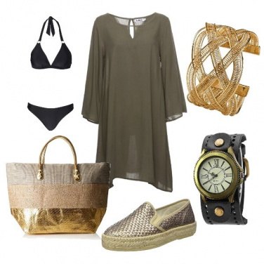 Outfit CMPS Pausa pranzo veloce in spiaggia
