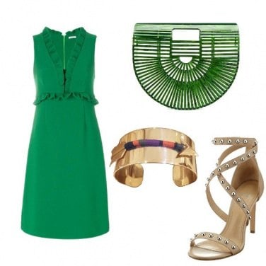 Outfit Green girl