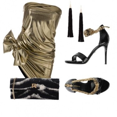 Outfit Sexy gold