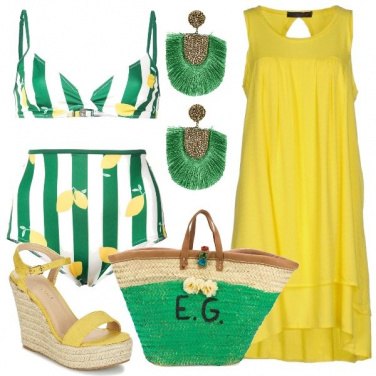 Outfit Il bikini a vita alta