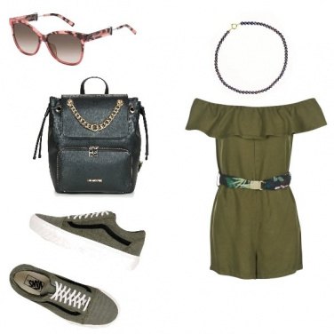 Outfit Urban Chic, vacanza in città