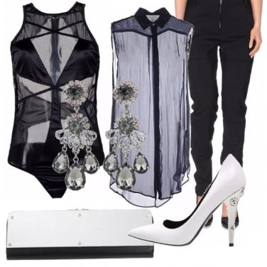 Outfit Black & white