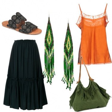 Outfit Boho chic