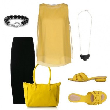 Outfit Il sole in ufficio